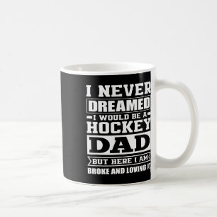 Taza De Café Papá de Hockey Papás Divertidos Hockey sobre Hielo