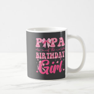 Taza De Café Papa de la cumpleañera familia Nk Coquette Bow