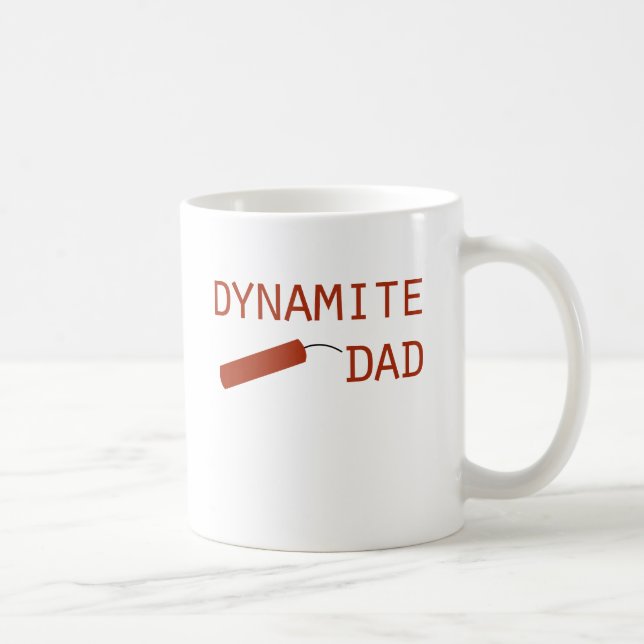 Taza De Café Papá de la dinamita (Derecha)