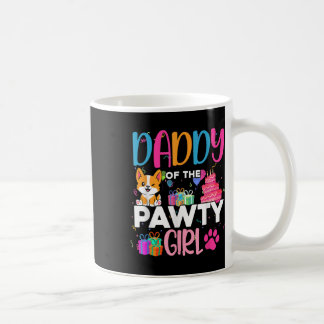Taza De Café Papá De La Familia De Perros Corgi, Chica De Padre