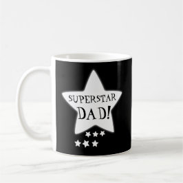 Taza De Café Papá de la superestrella