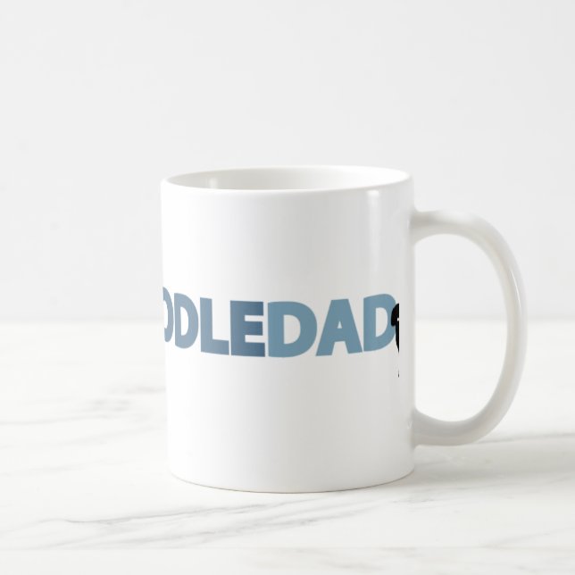 Taza De Café Papá de Labradoodle (Derecha)