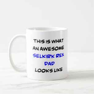 Taza De Café papá de selkirk rex, impresionante