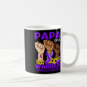 Taza De Café Papa De Un Guerrero Fibromialgia Sensibilización G