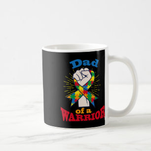 Taza De Café Papá De Un Guerrero Que Rompe La Cinta Del Guay Au