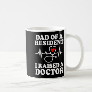 Taza De Café Papá de un residente día de la coincidencia reside