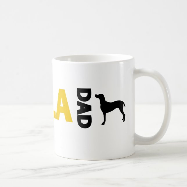 Taza De Café Papá de Vizsla (Derecha)
