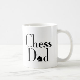 Taza De Café Papá del ajedrez