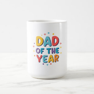 Taza De Café Papá del año - Gracioso regalo del Día del Padre