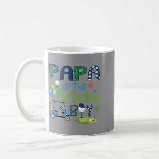 Taza De Café Papa Del Cumpleaños Agujero En Uno Golf Deporte