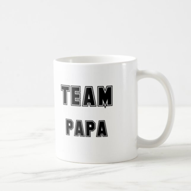 Taza De Café Papá del equipo (Derecha)