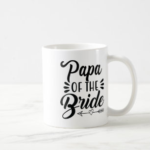 Taza De Café Papa Del Espectáculo De Novias Del Partido De La B