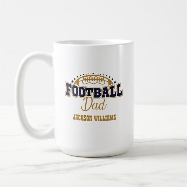 Taza De Café Papá del Fútbol (Izquierda)