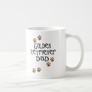 Taza De Café Papá del golden retriever