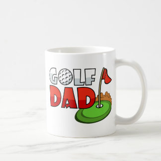 Taza De Café Papá del golf
