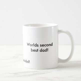 Taza De Café ¡Papá del mejor de los mundos segundos! ¡, Tercer