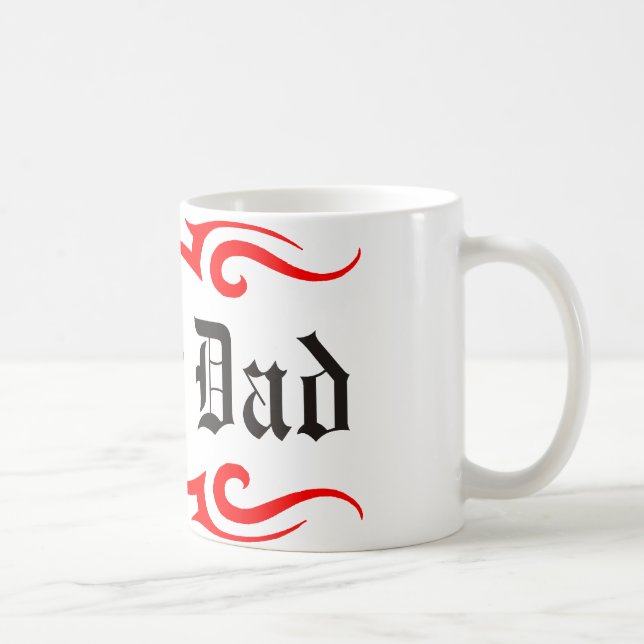 Taza De Café Papá del motorista (Derecha)