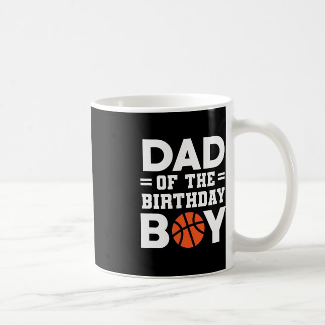 Taza De Café Papá Del Nacimiento De Básquetbol Coach Basketbal (Derecha)