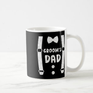 Taza De Café Papá del Novio Padre del Novio Camiseta Divertida 