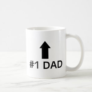 Taza De Café Papá del número 1