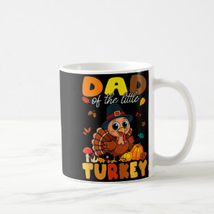 Taza De Café Papa del pequeño pavo Acción de Gracias Baby Showe