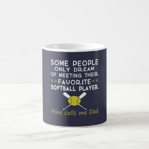 TAZA DE CAFÉ PAPÁ DEL SOFTBALL