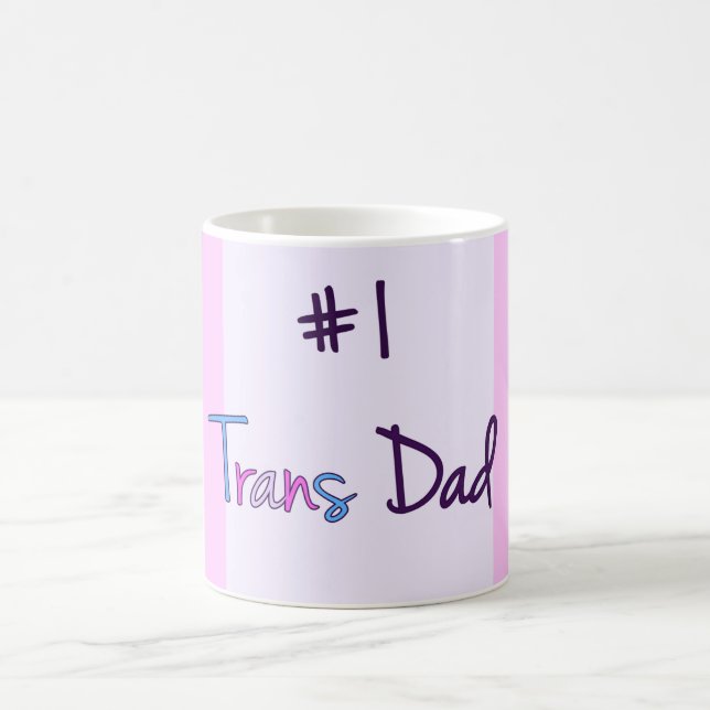 Taza De Café Papá del transporte #1 (Centro)