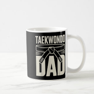 Taza De Café Papá divertido de Taekwondo