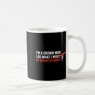 Taza De Café Papá Divertido Padre Hija Humor Hombre Paternidad