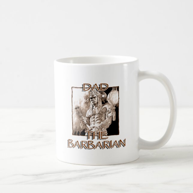 Taza De Café Papá el cerdo barbadense (Derecha)