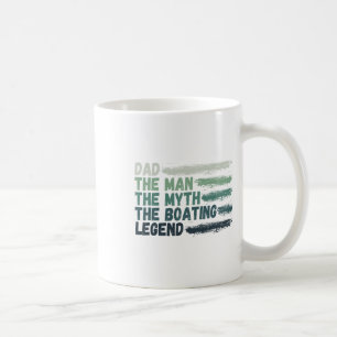 Taza De Café Papá El Hombre El Mito La Leyenda De La Navegación