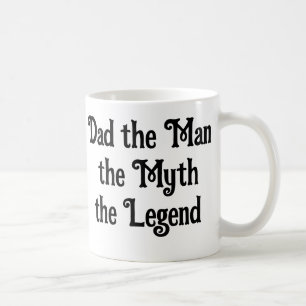 Taza De Café Papá, el hombre, el mito, la leyenda - Mug