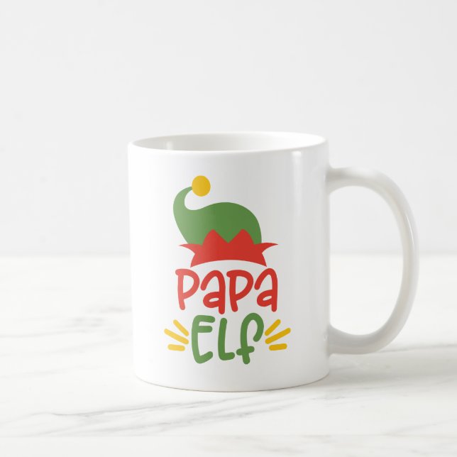 Taza De Café Papa Elf (Derecha)