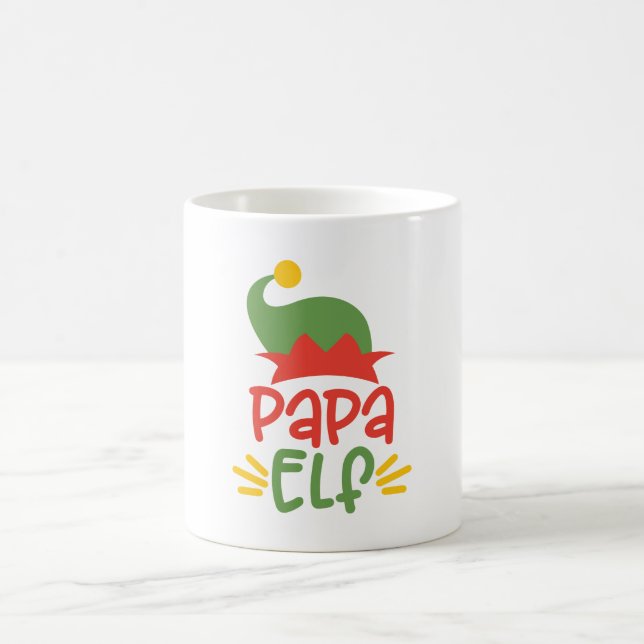 Taza De Café Papa Elf (Centro)