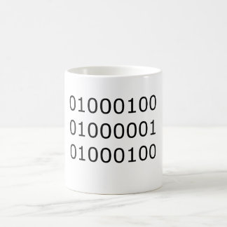 Taza De Café Papá en binario