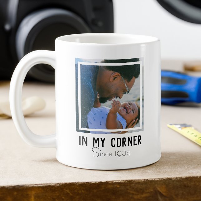 Taza De Café Papá - En Mi Esquina - Superhéroe (Subido por el creador)
