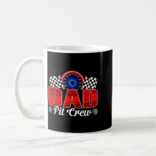 Taza De Café Papá Equipo de Pit de Carreras Familia Coche de Ca