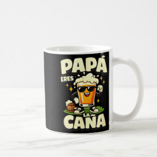 Taza De Café Papá eres la caña divertido cerveza española padre