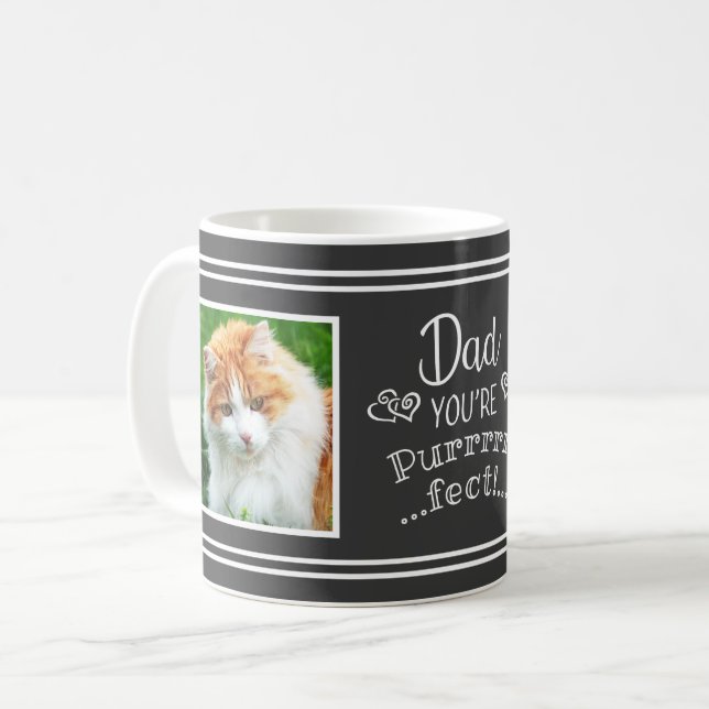 Taza De Café Papá, eres perfecto 2 fotos Carol Gray (Anverso izquierdo)
