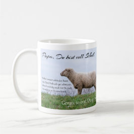 Taza De Café Papá, eres un verdadero cordero!