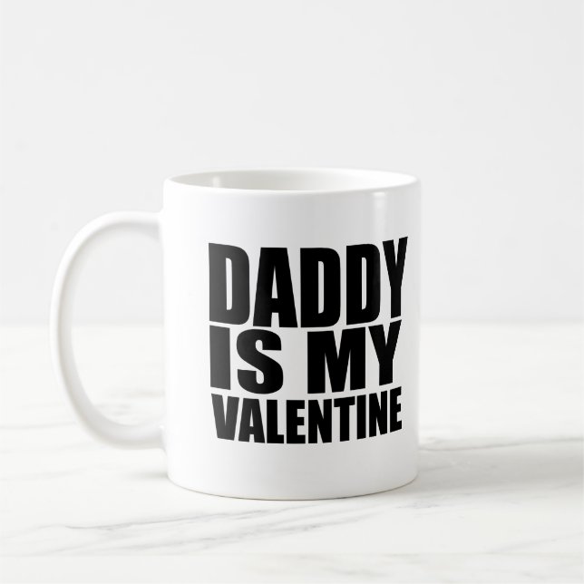 Taza De Café Papá es mi valentina (Izquierda)