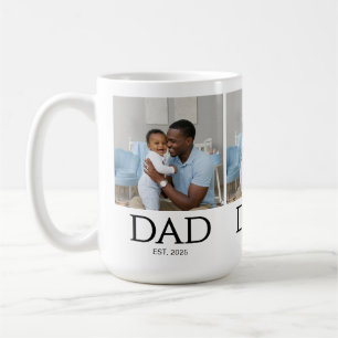 Taza De Café Papá Establecido Clásico Gorras Blanco Foto