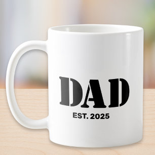 Taza De Café Papá Establecido Nuevo Regalo para Papá