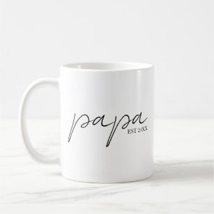 Taza De Café Papa Establecido Regalo de Papa idea linda