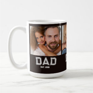 Taza De Café Papá Estableció Elegantes 3 Regalos de Fotos en Ne
