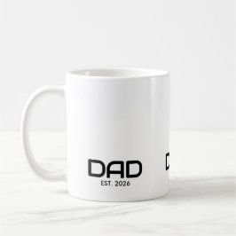 Taza De Café Papá Estableció Nuevo Regalo Para Papá