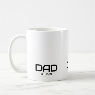 Taza De Café Papá Estableció Nuevo Regalo Para Papá