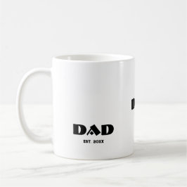 Taza De Café Papá Estableció Nuevo Regalo para Papá