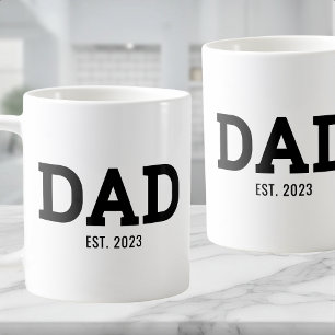 Taza De Café Papá Estableció Nuevo Regalo para Papá