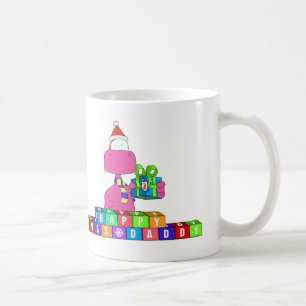 Taza De Café papá feliz de Navidad